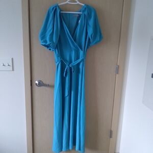 NWT Danny & Nicole Turquoise Dress (14)